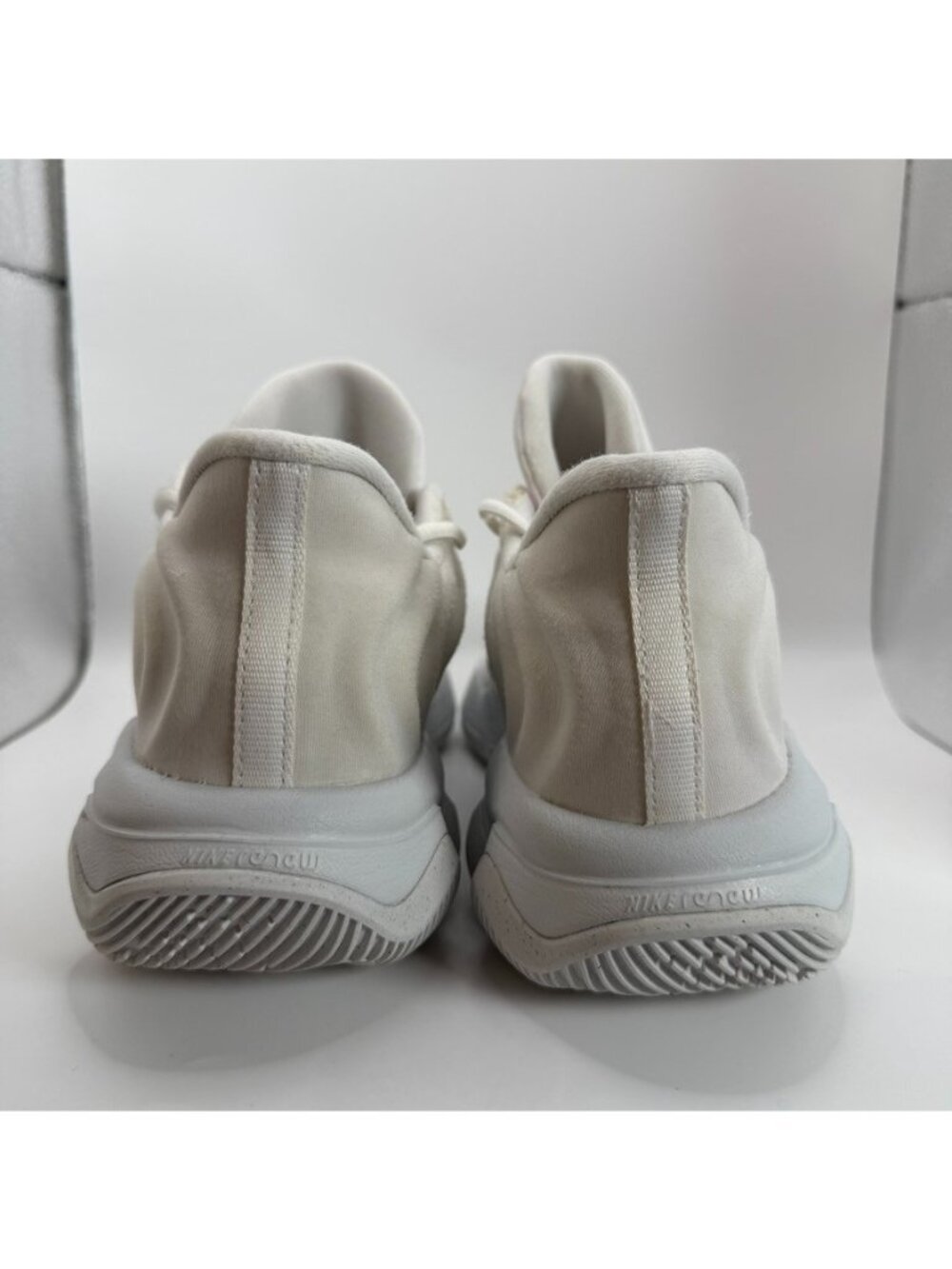 Nike Giannis Immortality 4 Shoes Mens Size 8 White Pure Platinum Running Gym - Picture 7 of 15